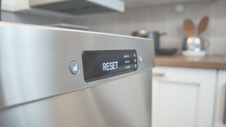W jaki sposób przytrzymać przycisk RESET?