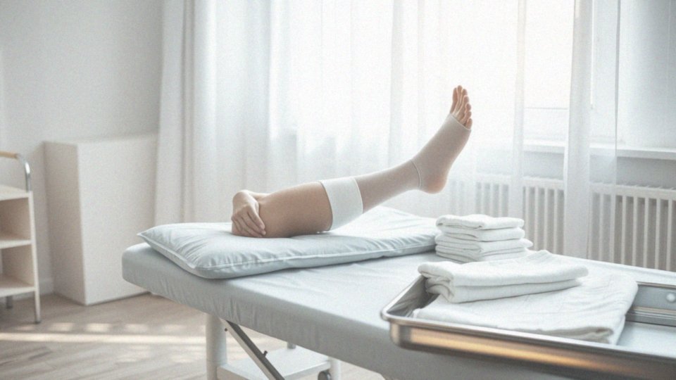 Jak długo trwa okres rekonwalescencji po zabiegu przepychania żył w nodze?