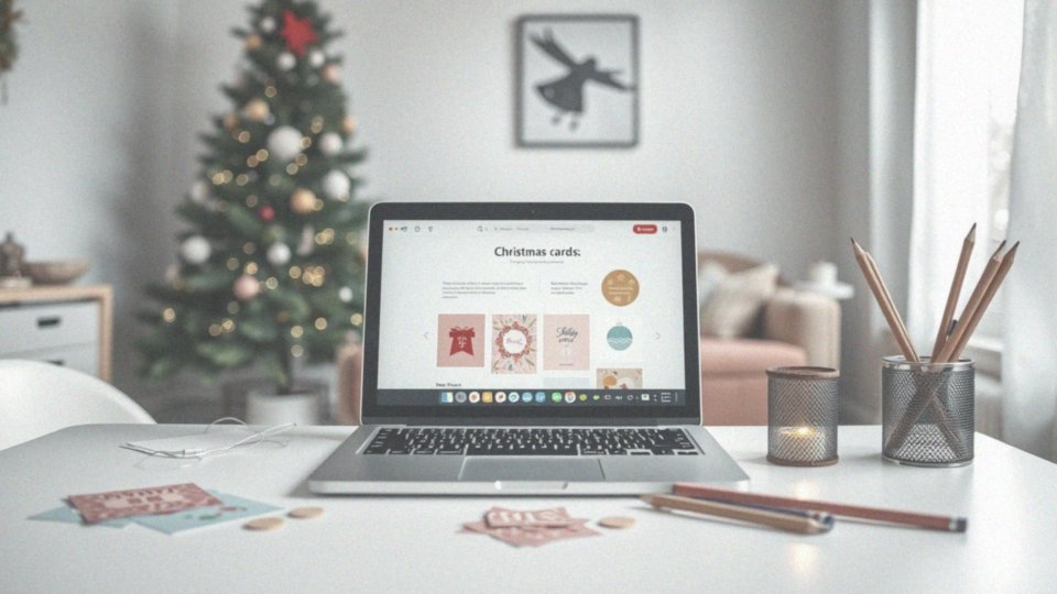 Jak tworzyć kartki bożonarodzeniowe za pomocą generatorów online?