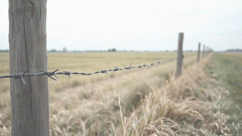Jakie elementy zabezpieczające muszą być użyte przy montażu drutu kolczastego?