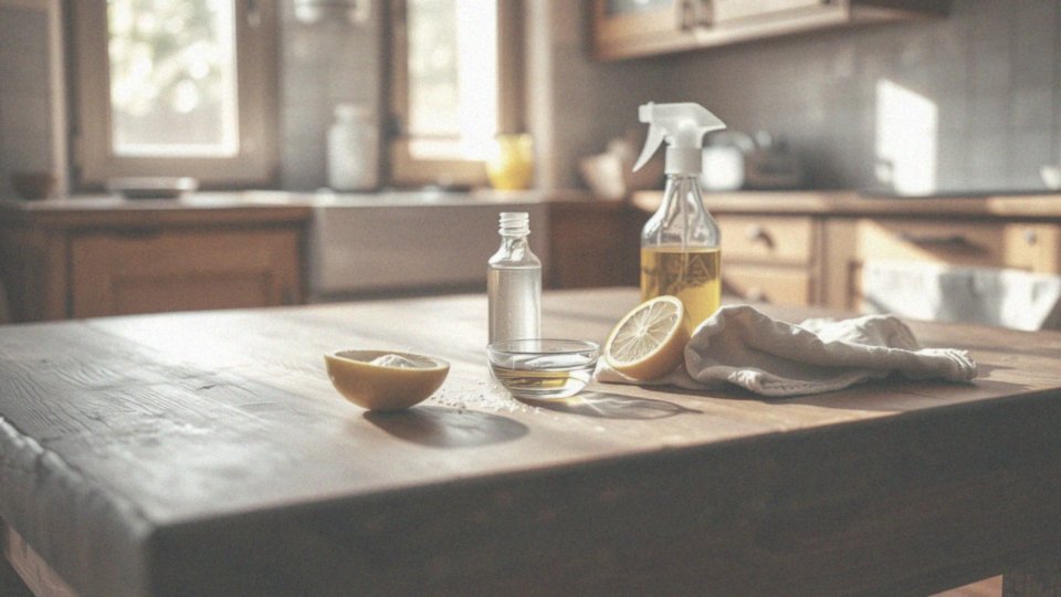 Jakie naturalne środki czyszczące można wykorzystać do drewnianych mebli?