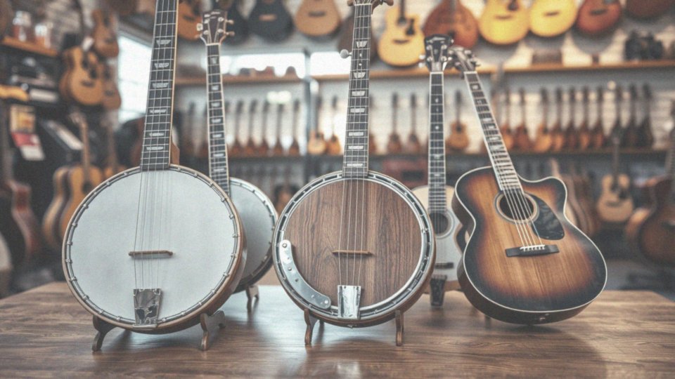 Jakie są najpopularniejsze typy banjo?