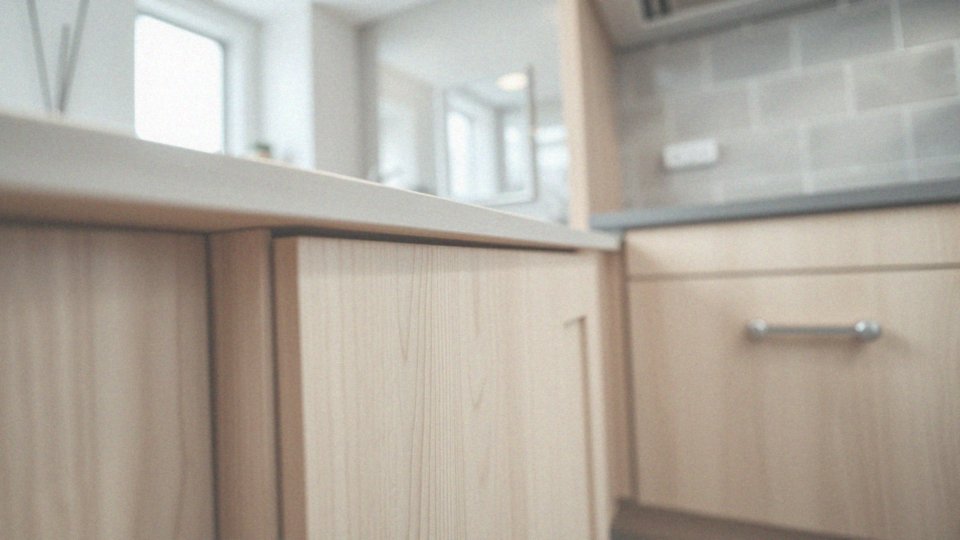 Na co zwrócić uwagę, wybierając szafki kuchenne w kontekście ochrony przed wilgocią?