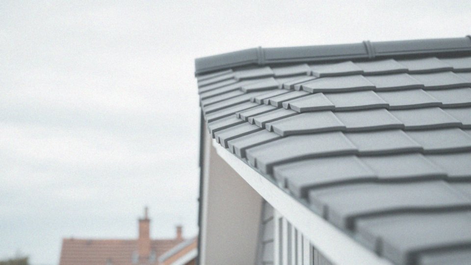 Jakie zakończenia gąsiora można zastosować w różnych projektach dachów?