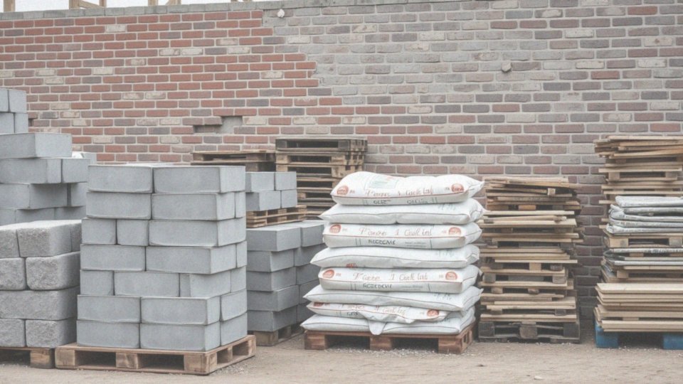 Jakie zapasy materiału powinny być uwzględnione przy budowie?