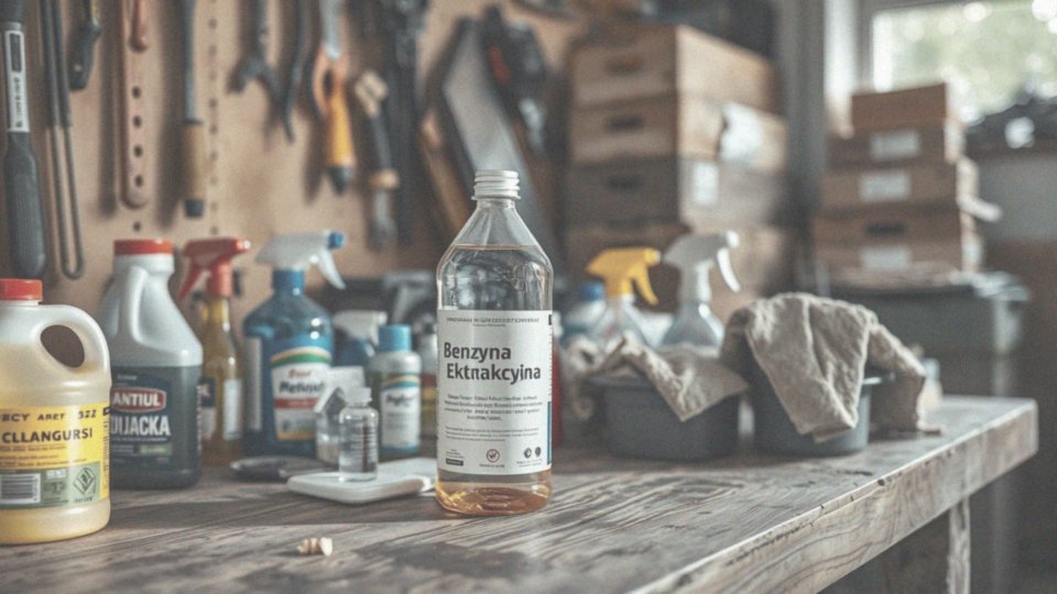 Jakie środki chemiczne skutecznie eliminują plamy z ropy?