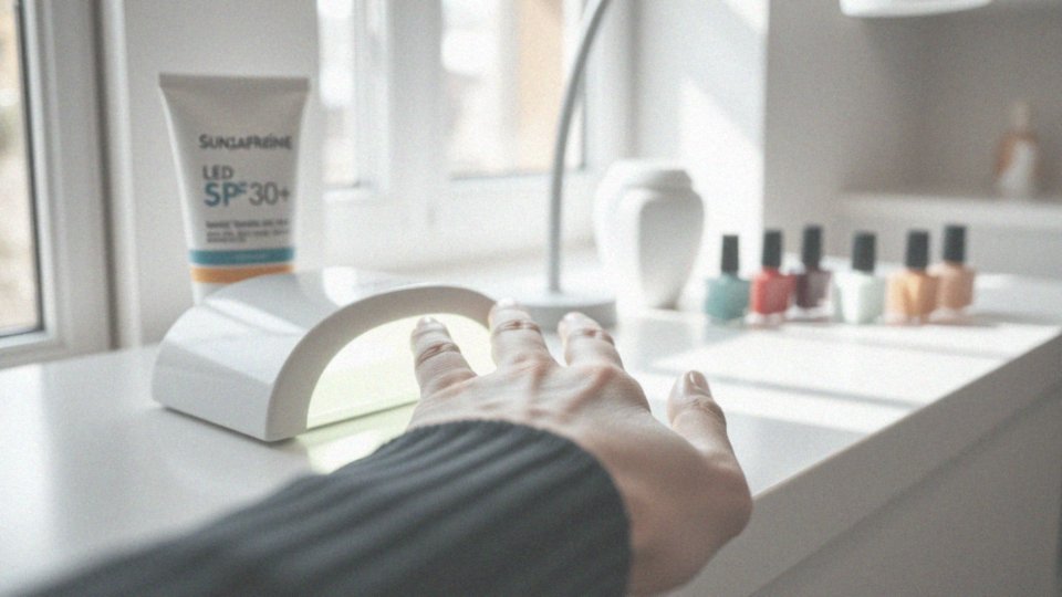 Jakie są sposoby na ochronę przed promieniowaniem UV przy manicure hybrydowym?